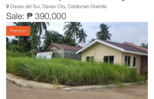 RUSH PO! CLEAN TITLE
 Lot only for Sale 
 60sqm for Php 390K...