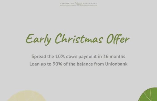 An early Christmas promo from Narra Park Residences as it br...