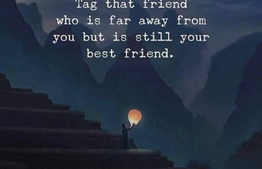 Tag that friend who is far away from you but is still your b...