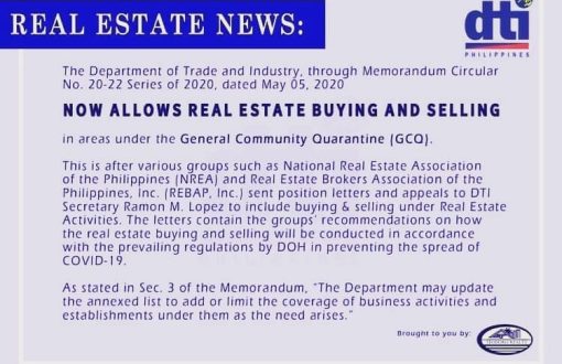 Real Estate News...
 Buying, Selling and Leasing will be all...
